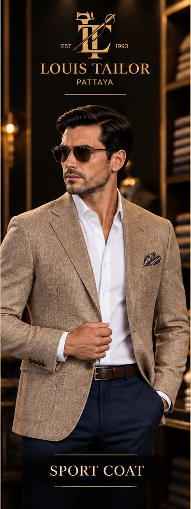 Bespoke sport coat in Pattaya