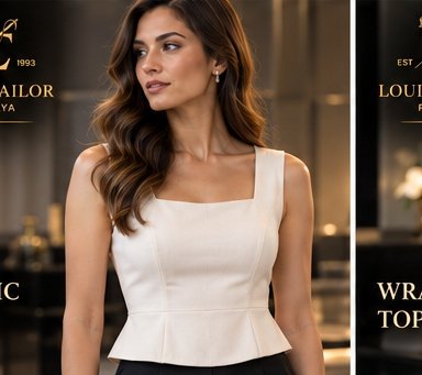 Classic women's top tailored in Pattaya